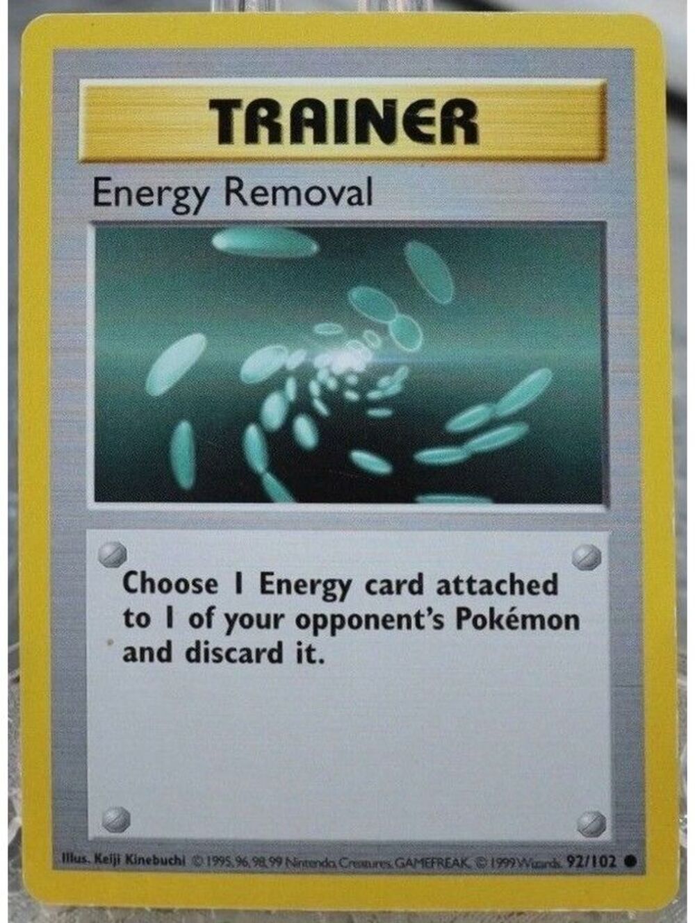 Energy Removal Trainer #92/102-Pokémon-Ultra Rare-Shadowless